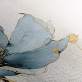 Floral 007 Canvas Art 60 x 40 cm / Black