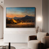 Orientalist 007 Canvas Art 60 x 40 cm / Black