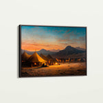 Orientalist 007 Canvas Art 60 x 40 cm / Black