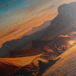 Orientalist 007 Canvas Art 60 x 40 cm / Black