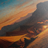 Orientalist 007 Canvas Art 60 x 40 cm / Black