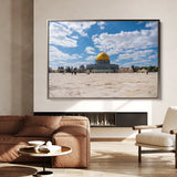 Palestine 007 Canvas Art 60 x 40 cm / Black