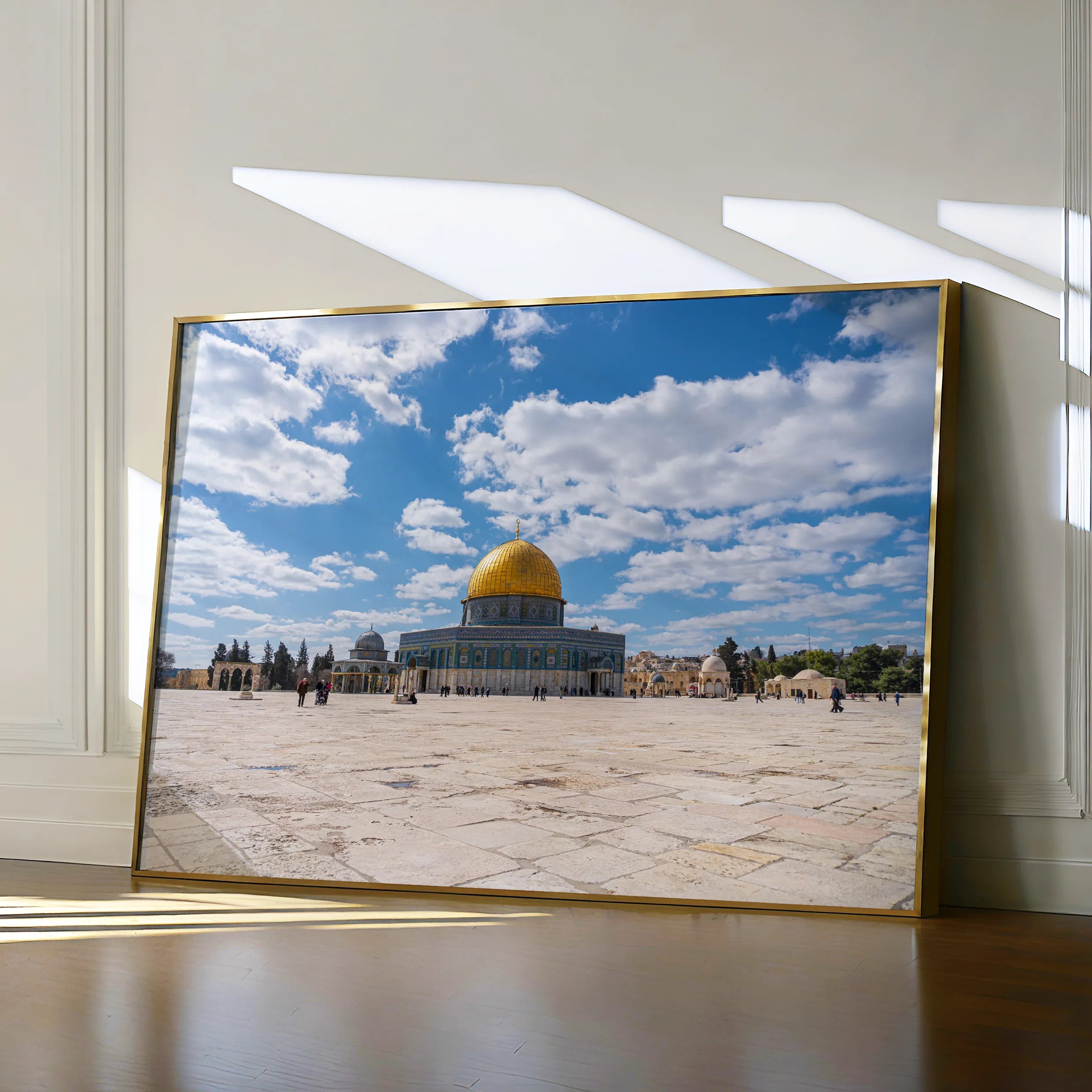 Palestine 007 Canvas Art 60 x 40 cm / Black