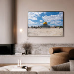 Palestine 007 Canvas Art 60 x 40 cm / Black