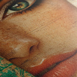 Portrait 007 Canvas Art 60 x 40 cm / Black