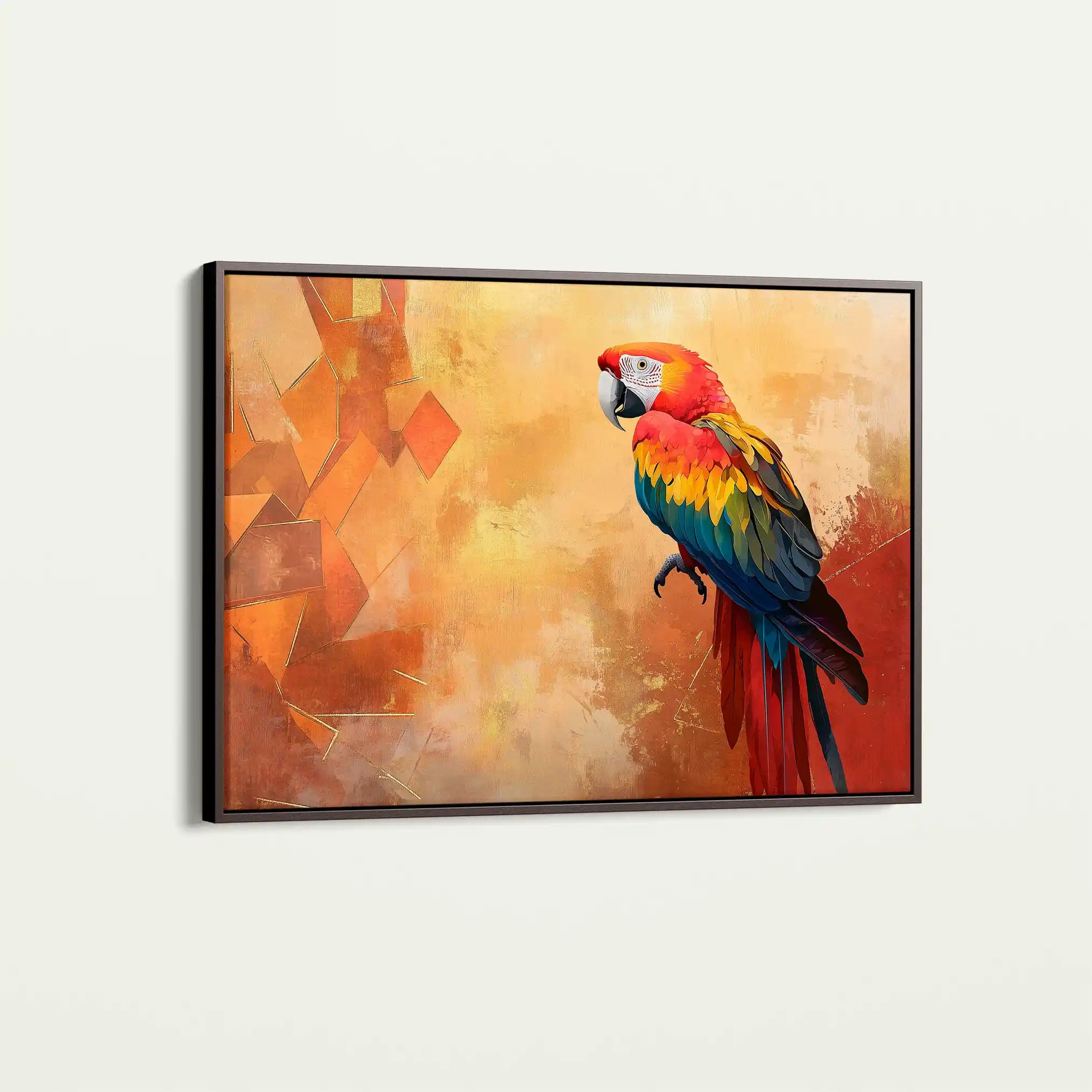 Animals 008 Canvas Art 60 x 40 cm / Black