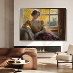 Classic 008 Canvas Art 60 x 40 cm / Black