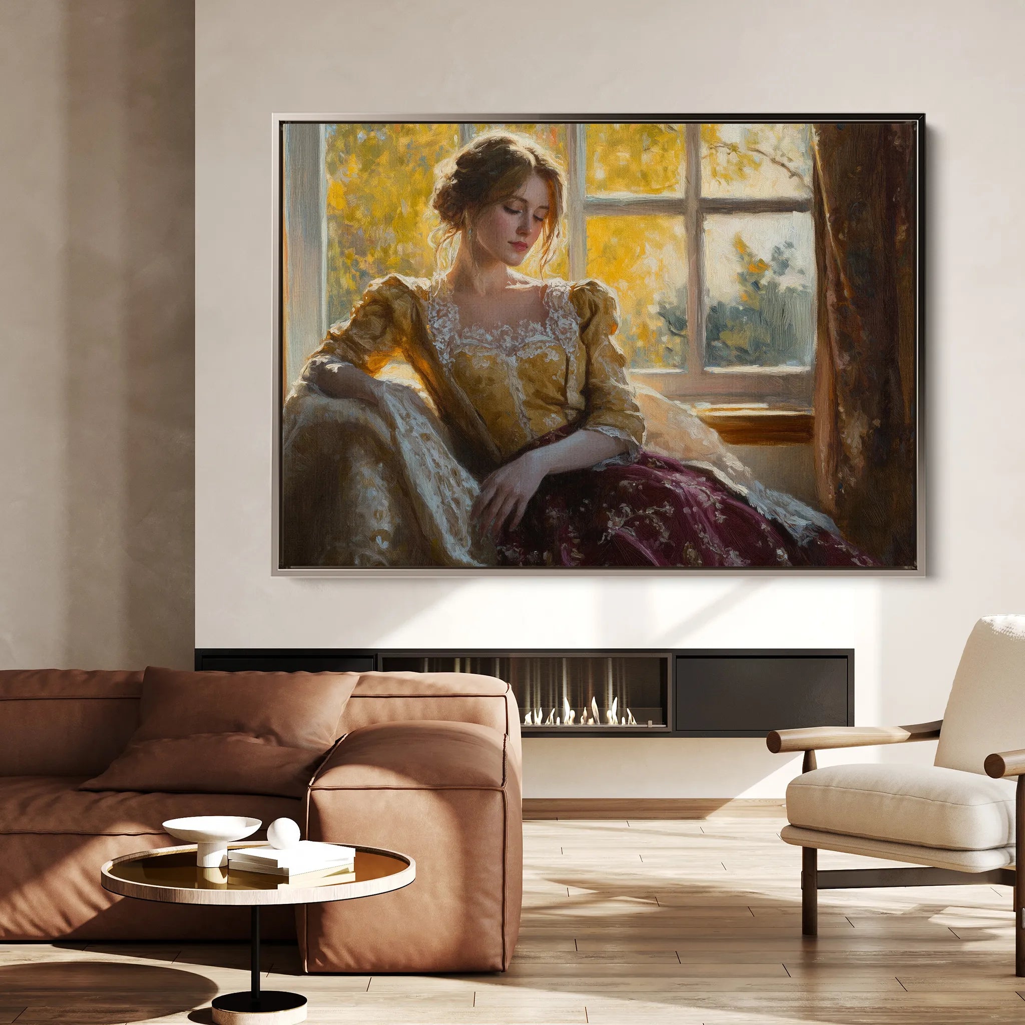 Classic 008 Canvas Art 60 x 40 cm / Black