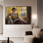 Classic 008 Canvas Art 60 x 40 cm / Black