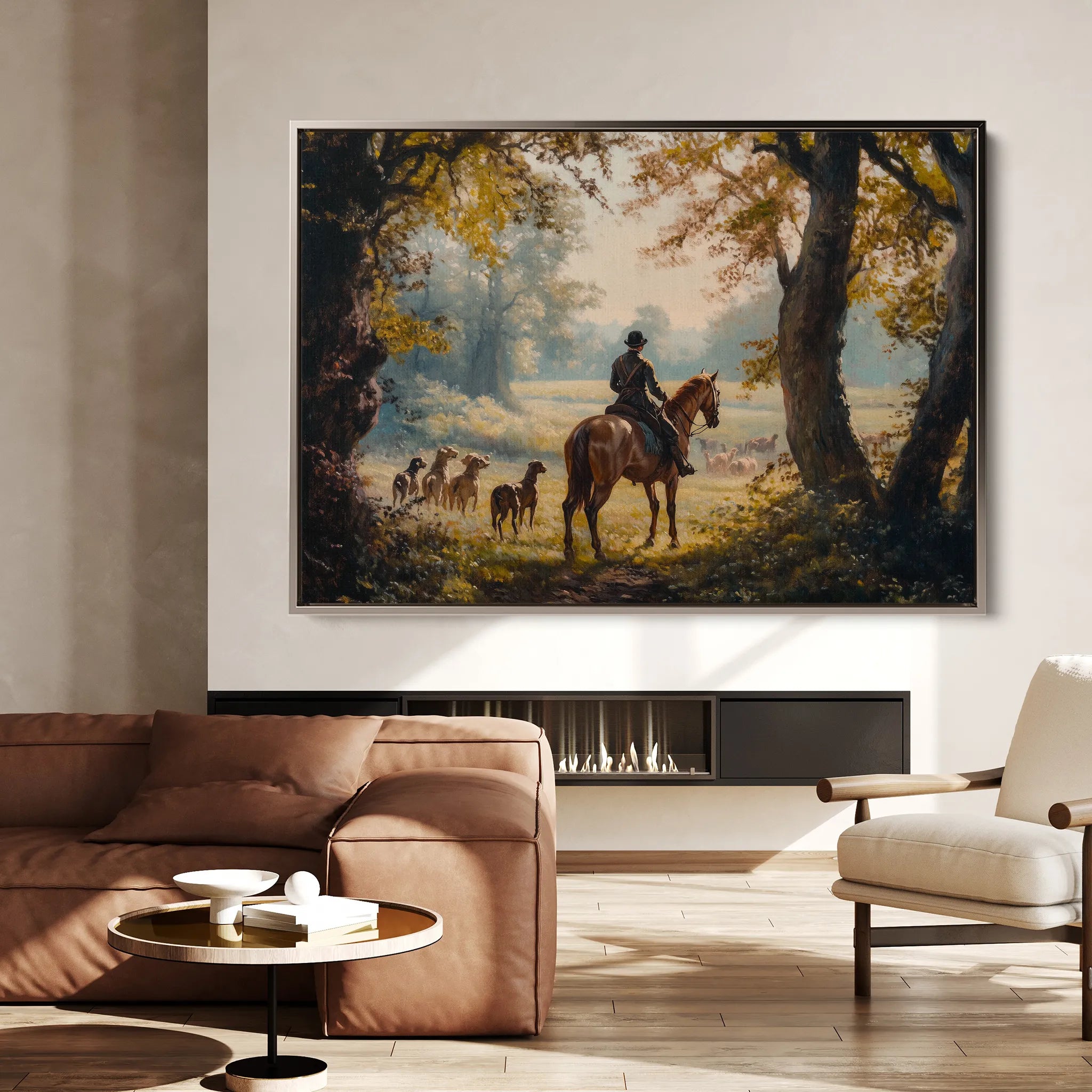 Classic 009 Canvas Art 60 x 40 cm / Black