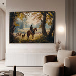 Classic 009 Canvas Art 60 x 40 cm / Black