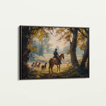 Classic 009 Canvas Art 60 x 40 cm / Black