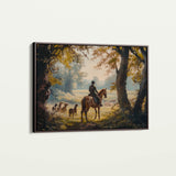 Classic 009 Canvas Art 60 x 40 cm / Black