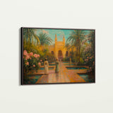 Orientalist 009 Canvas Art 60 x 40 cm / Black