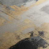 Abstract 010 Canvas Art 60 x 40 cm / Black