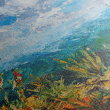 Landscape 010 Canvas Art 60 x 40 cm / Black