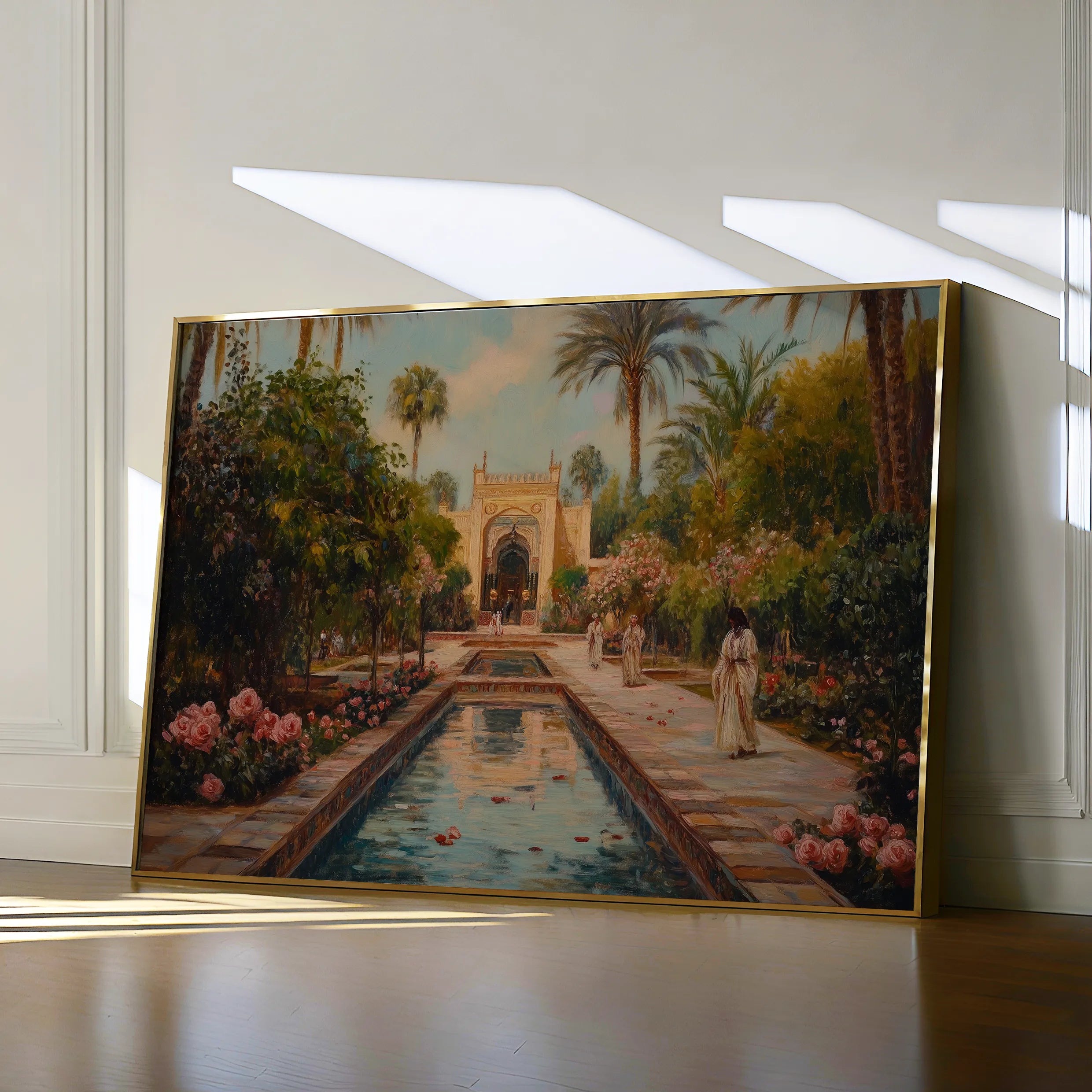 Orientalist 010 Canvas Art 60 x 40 cm / Black
