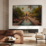 Orientalist 010 Canvas Art 60 x 40 cm / Black