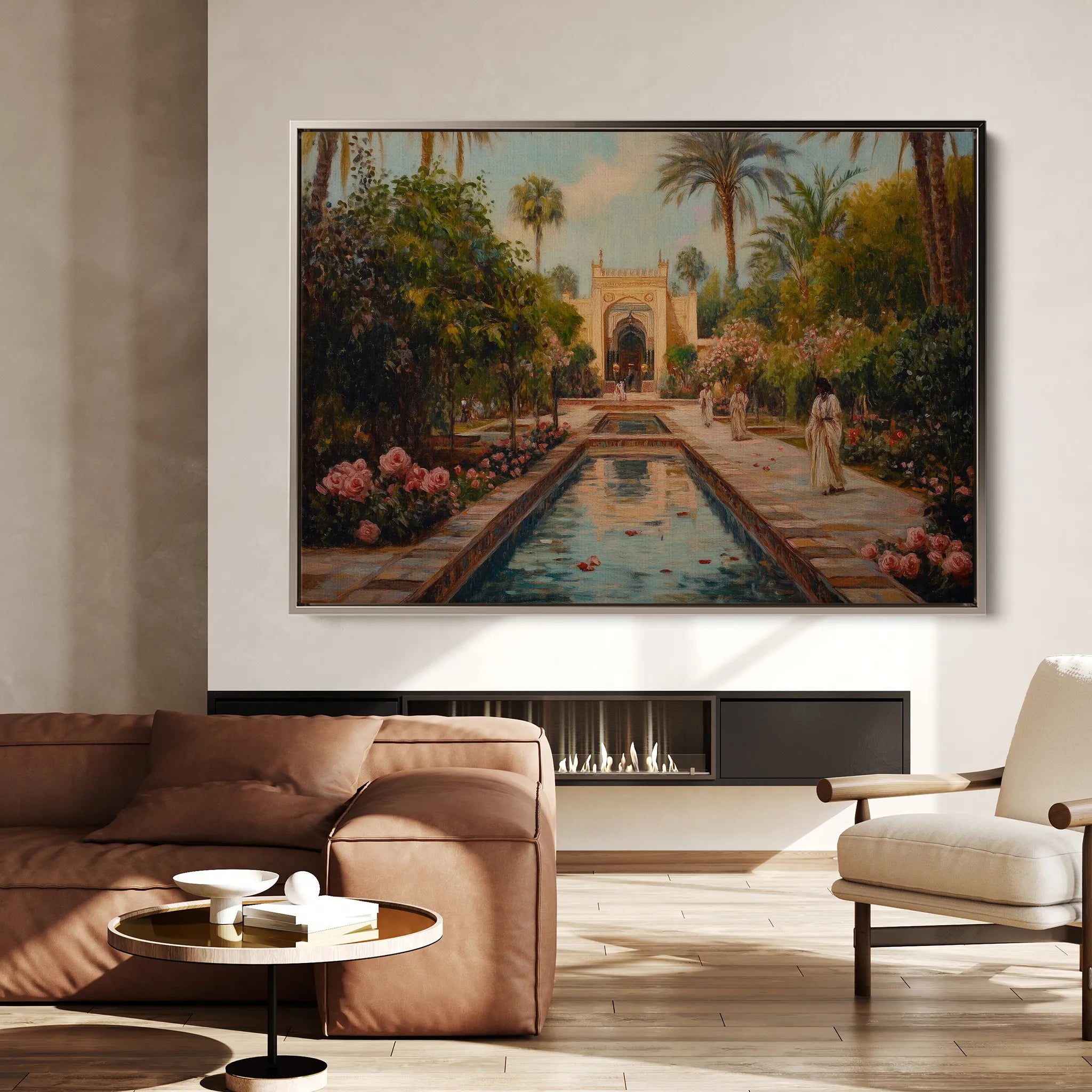 Orientalist 010 Canvas Art 60 x 40 cm / Black
