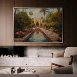 Orientalist 010 Canvas Art 60 x 40 cm / Black