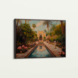 Orientalist 010 Canvas Art 60 x 40 cm / Black