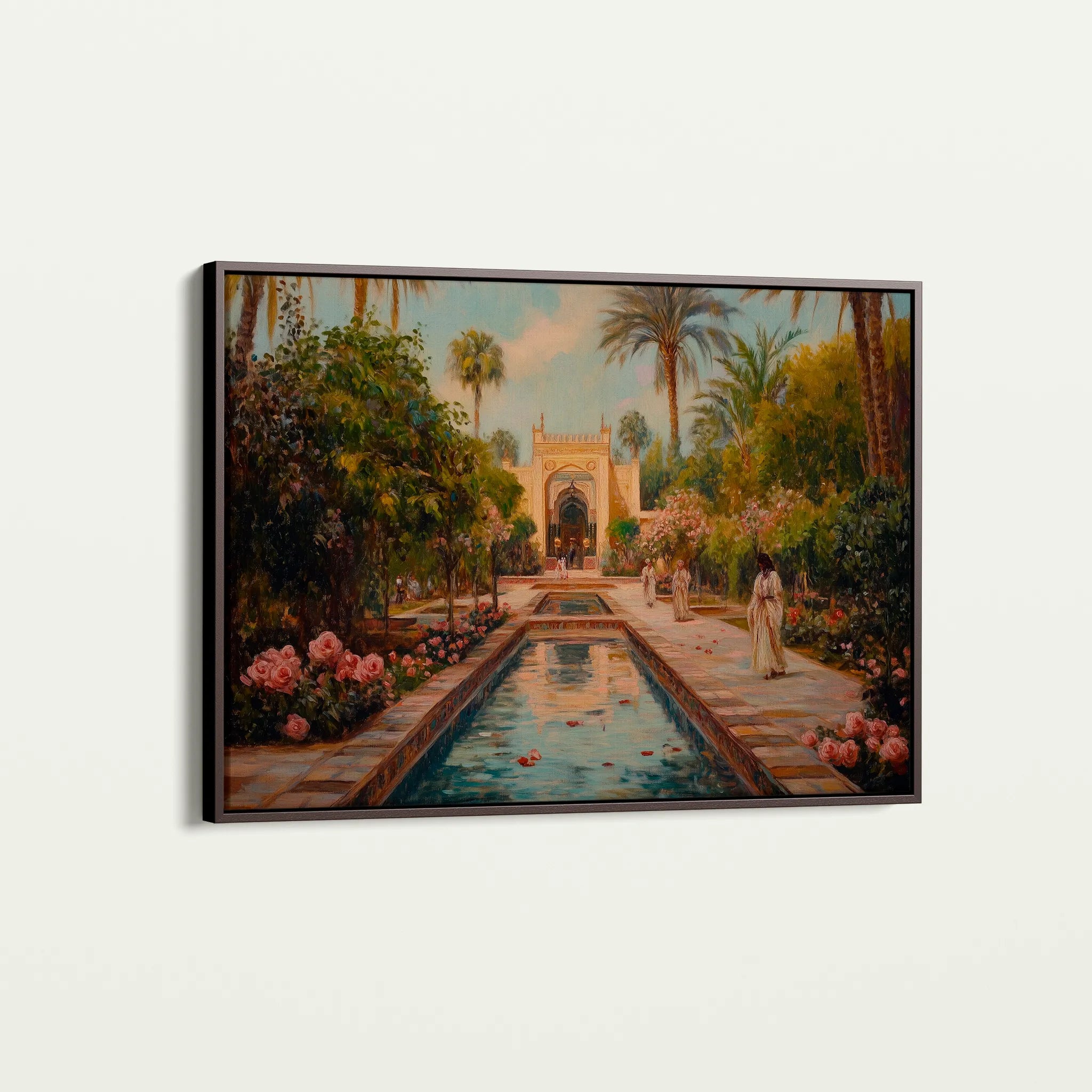 Orientalist 010 Canvas Art 60 x 40 cm / Black