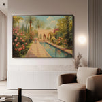 Orientalist 011 Canvas Art 60 x 40 cm / Black