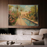 Orientalist 011 Canvas Art 60 x 40 cm / Black