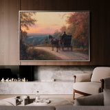 Classic 012 Canvas Art 60 x 40 cm / Black