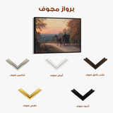 Classic 012 Canvas Art 60 x 40 cm / Black