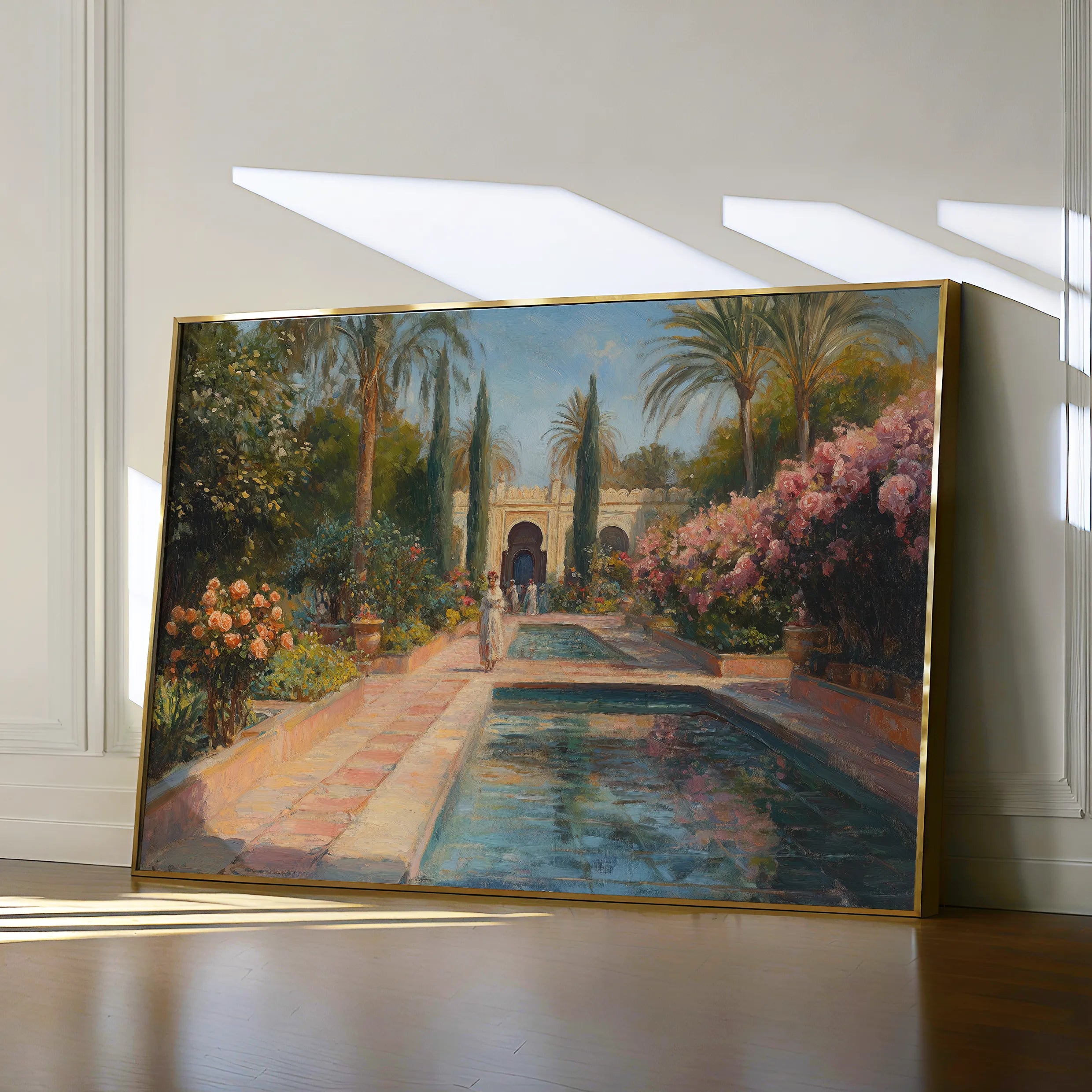 Orientalist 012 Canvas Art 60 x 40 cm / Black