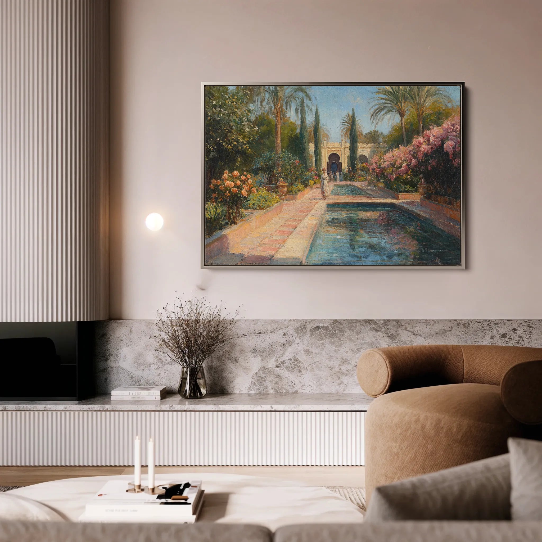 Orientalist 012 Canvas Art 60 x 40 cm / Black
