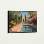 Orientalist 012 Canvas Art 60 x 40 cm / Black