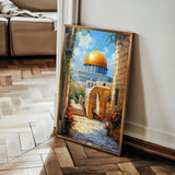 Palestine 012 Canvas Art 60 x 40 cm / Black