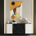 Portrait 012 Canvas Art 60 x 40 cm / Black