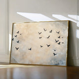 Animals 013 Canvas Art 60 x 40 cm / Black
