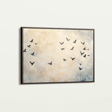 Animals 013 Canvas Art 60 x 40 cm / Black