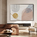 Boho 013 Canvas Art 60 x 40 cm / Black