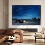 Orientalist 013 Canvas Art 60 x 40 cm / Black