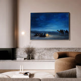 Orientalist 013 Canvas Art 60 x 40 cm / Black