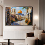 Palestine 013 Canvas Art 60 x 40 cm / Black