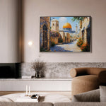 Palestine 013 Canvas Art 60 x 40 cm / Black