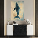 Animals 014 Canvas Art 60 x 40 cm / Black