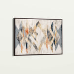 Abstract 014 Canvas Art 60 x 40 cm / Black