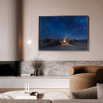 Orientalist 014 Canvas Art 60 x 40 cm / Black