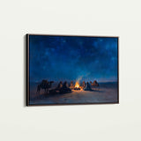 Orientalist 014 Canvas Art 60 x 40 cm / Black