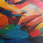 Portrait 014 Canvas Art 60 x 40 cm / Black
