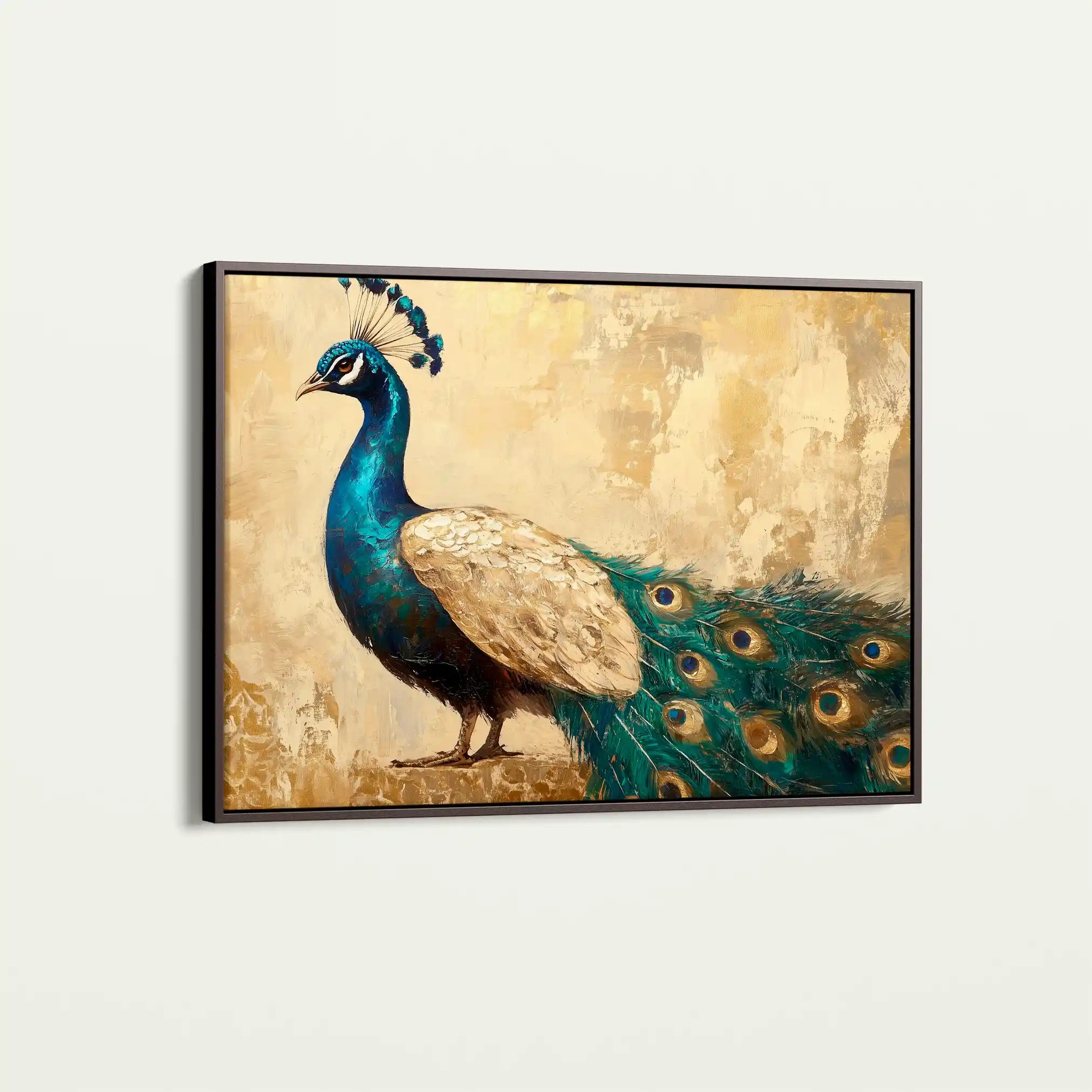 Animals 015 Canvas Art 60 x 40 cm / Black