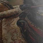 Classic 015 Canvas Art 60 x 40 cm / Black