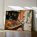 Orientalist 016 Canvas Art 60 x 40 cm / Black